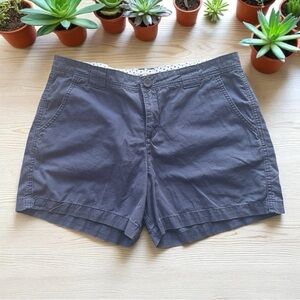 Lee Gray Bermuda Shorts Classic Cotton Style